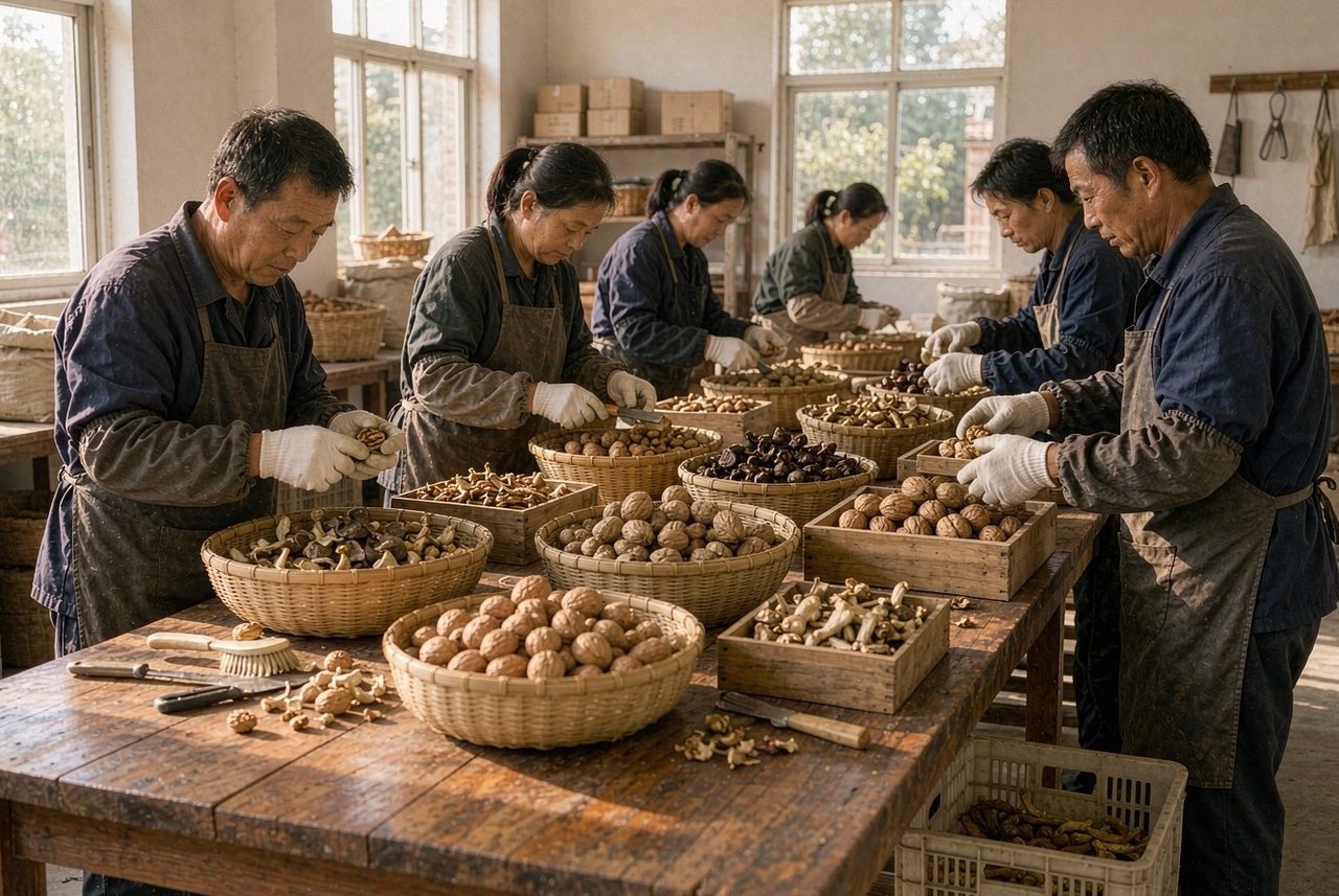 丰源惠群分选车间